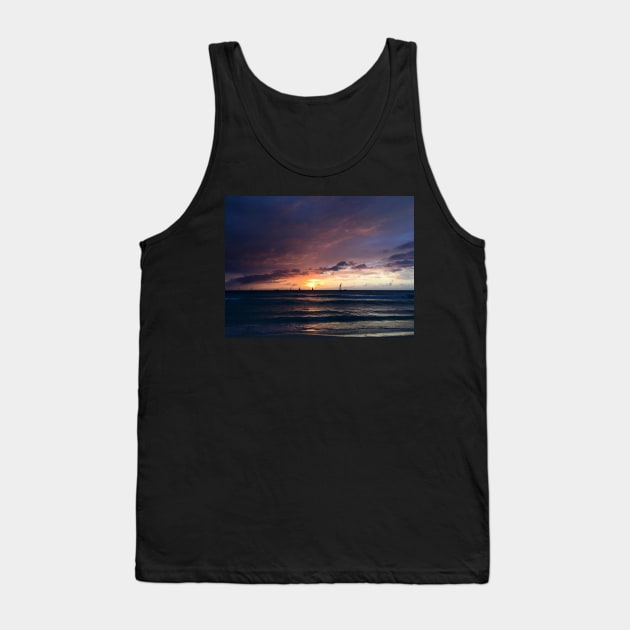 Sunset over Boracay Tank Top by Dpe1974